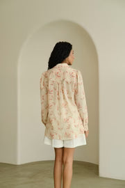 Eco-Friendly Leaf Print Shirt – Ethically Made from Cotton
