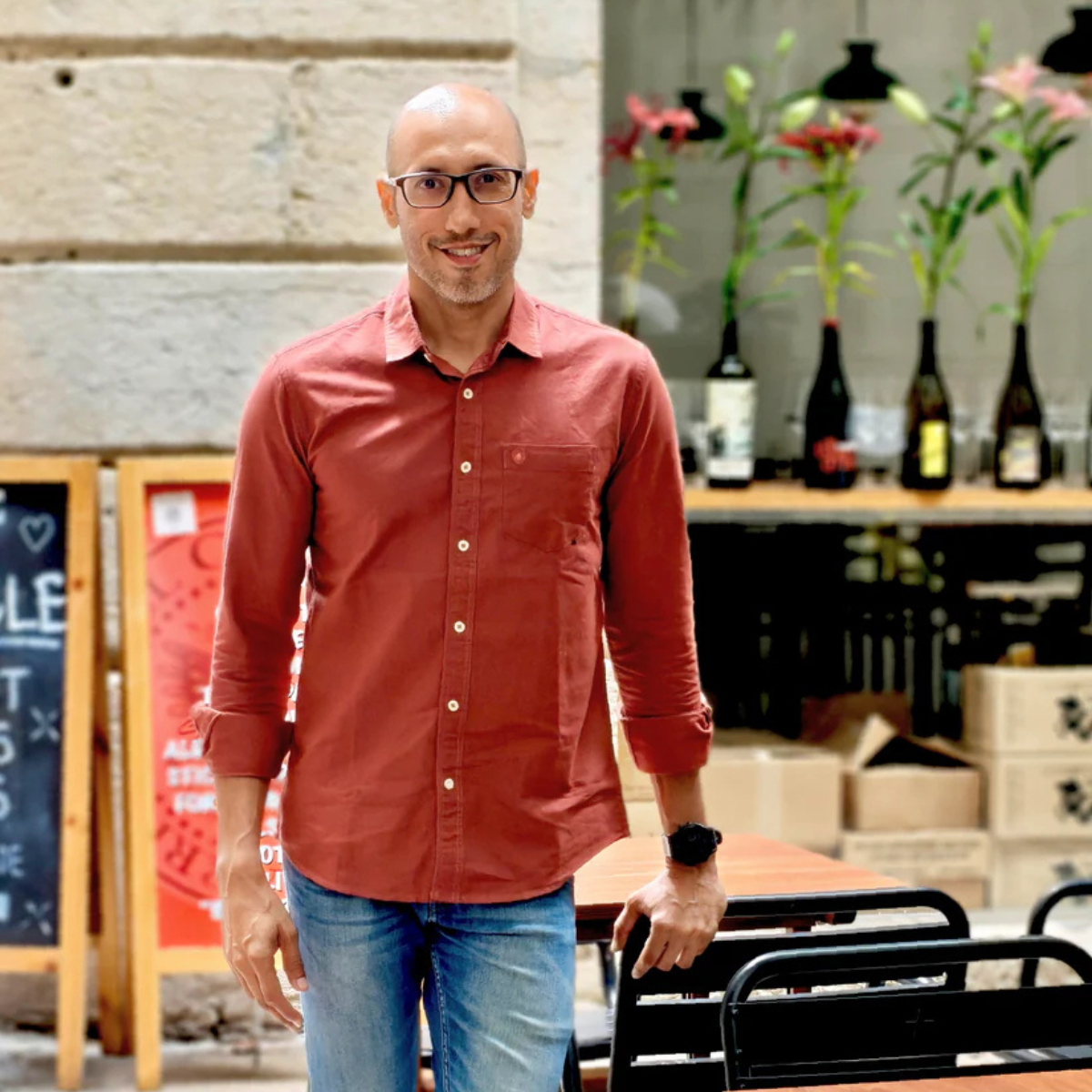 Terracotta Cotton Shirt – Stylish & Timeless Casual Wear for Men
