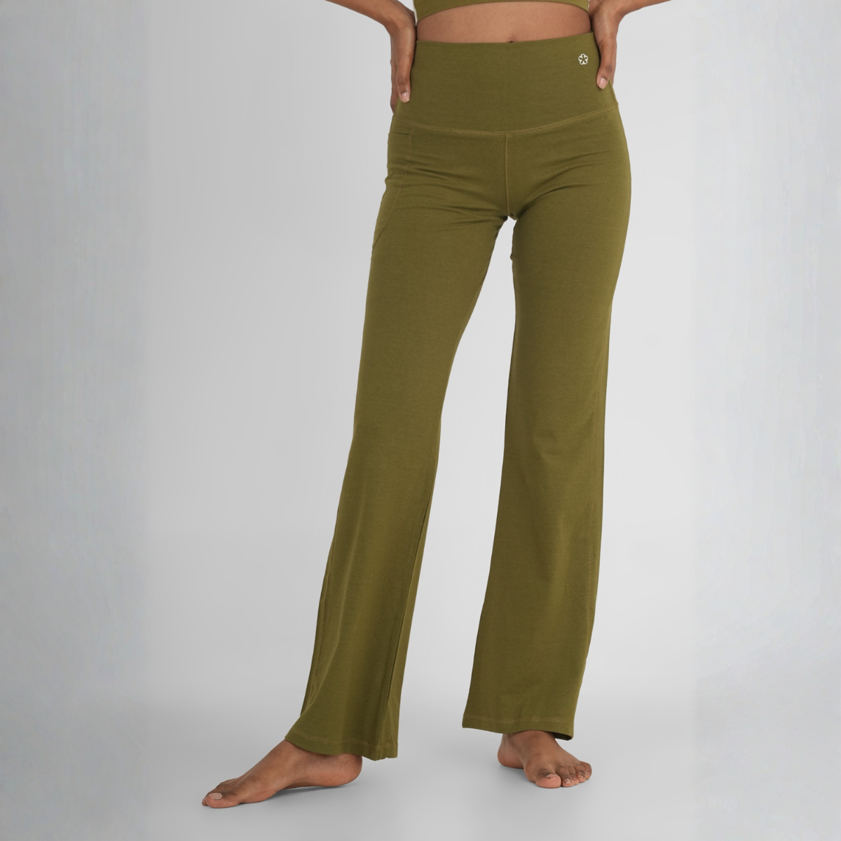 Flattering Flare Soft Yoga Pants – High Comfort Stretch Activewear