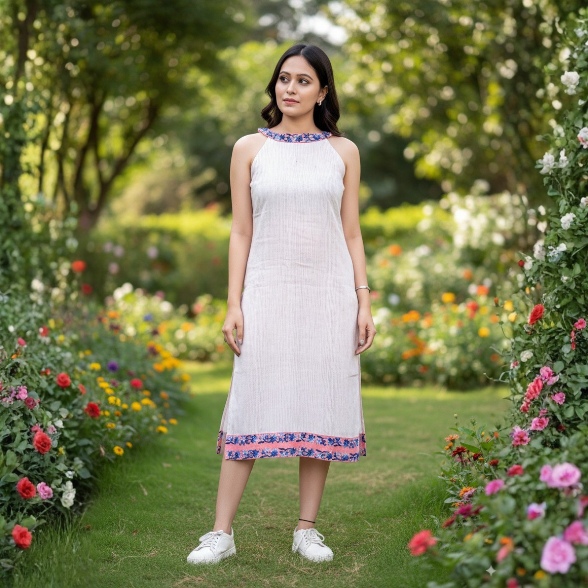 Handcrafted Chikankari Kurta – Ethnic Wear