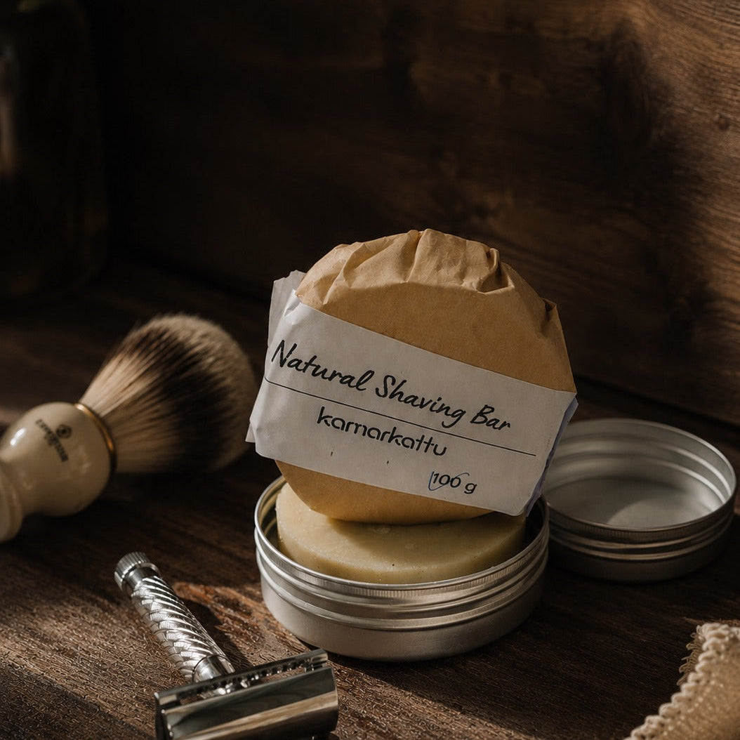 Natural Shaving Bar | Pack of 3