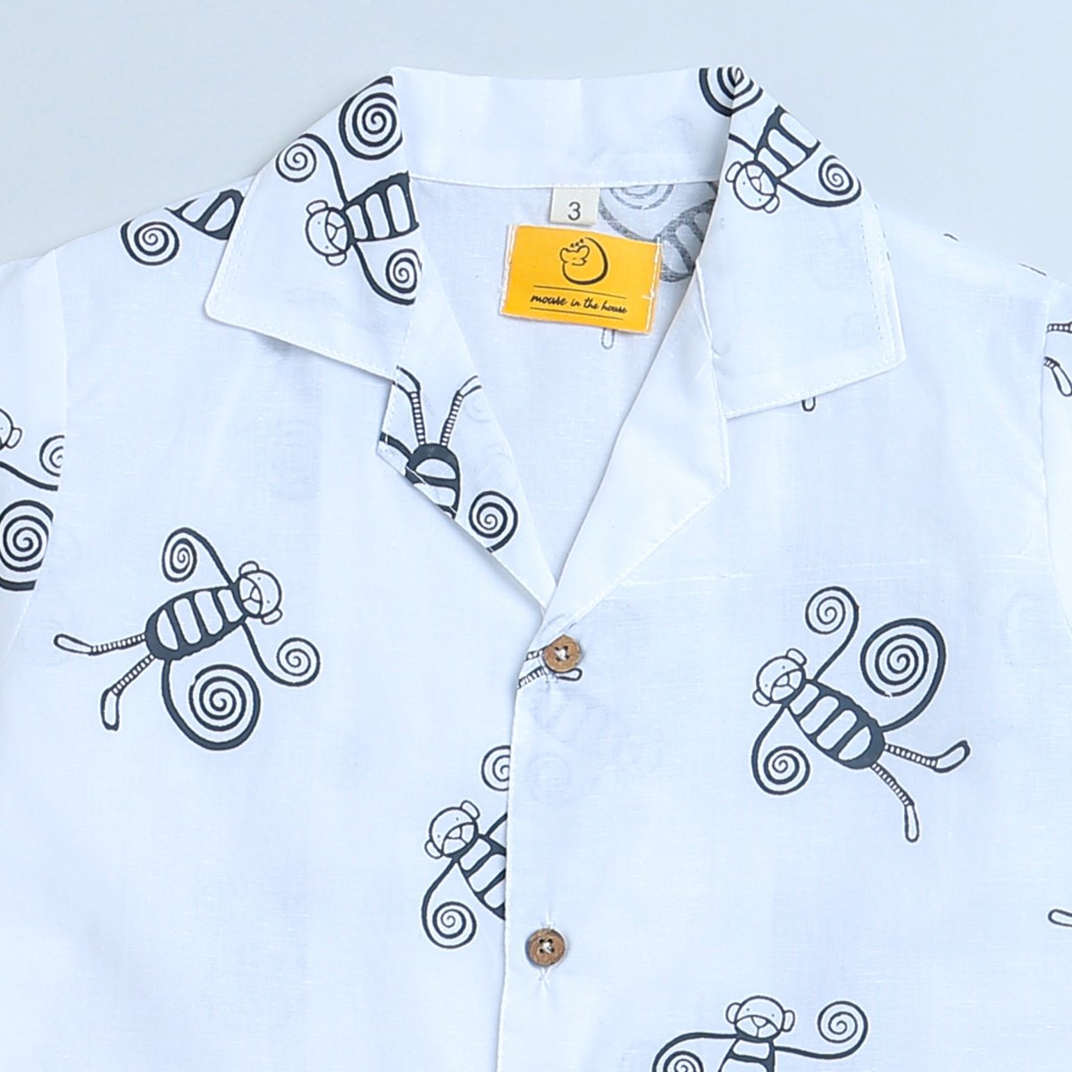 A Swinging Monkey - Unisex Kids Cotton Nightwear | Verified Sustainable by Brown Living™