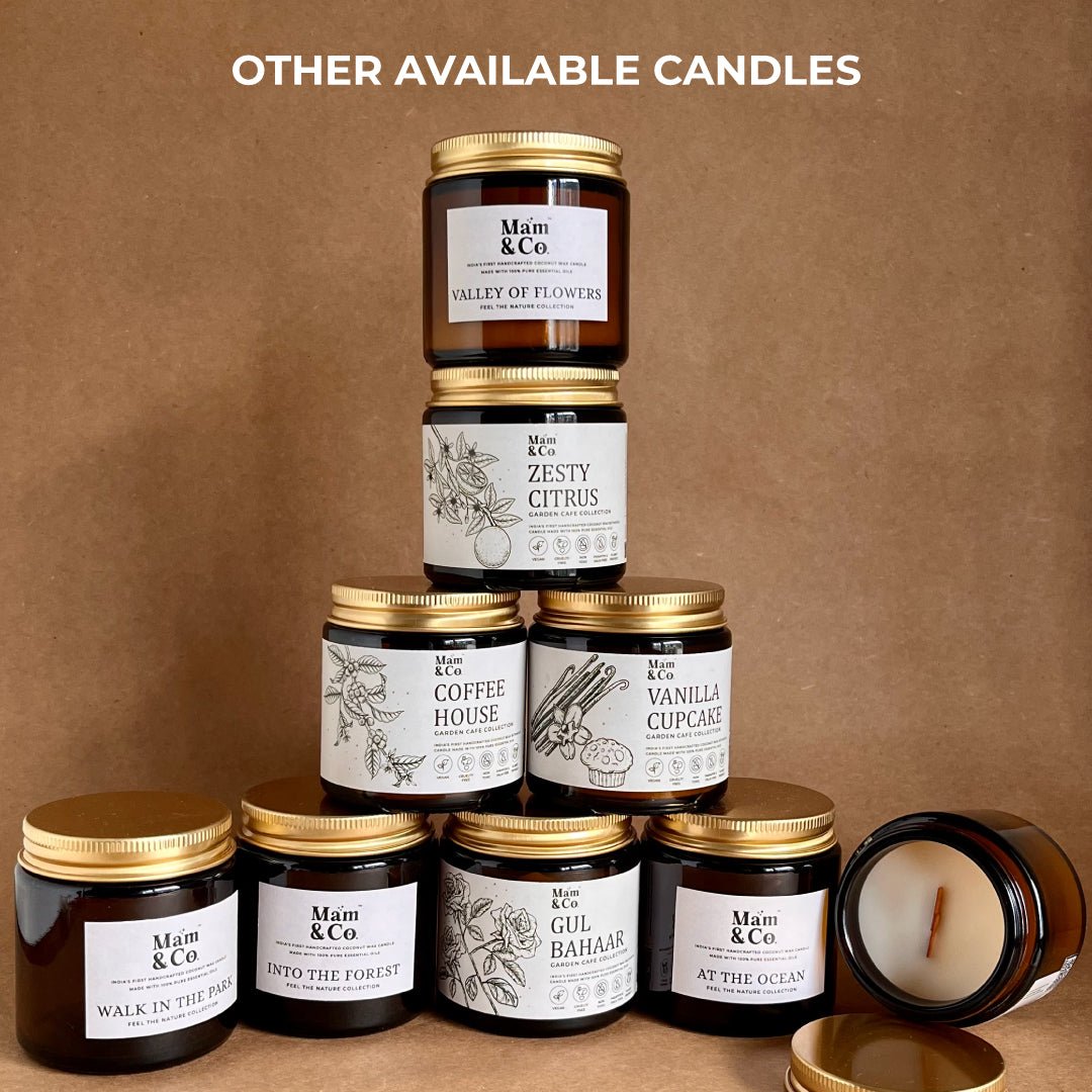 After the Rain - 100% Coconut Wax Botanical Candle – Candles & Fragrances on Brown Living™. SKU: BC12003. Img 7.