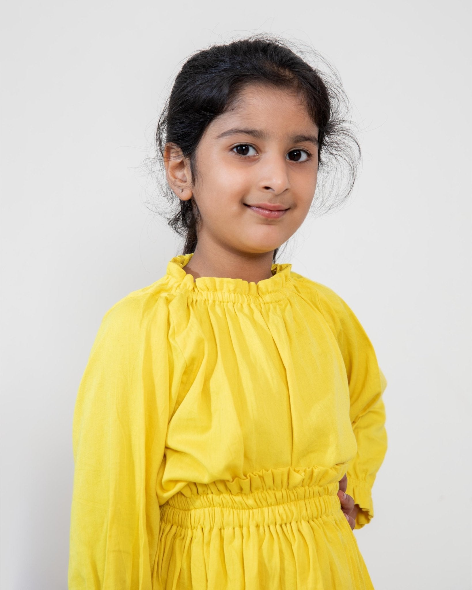 Agni Play Set Outfit Set For Girls Comfortable Kids Wear – Kids Daywear Sets on Brown Living™. SKU: APY01001. Img 2.