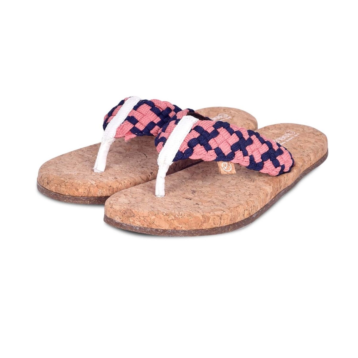 Alfa Blush Women's Slippers – Womens Flip Flops on Brown Living™. SKU: GreenSole_GFPL0000000303. Img 3.