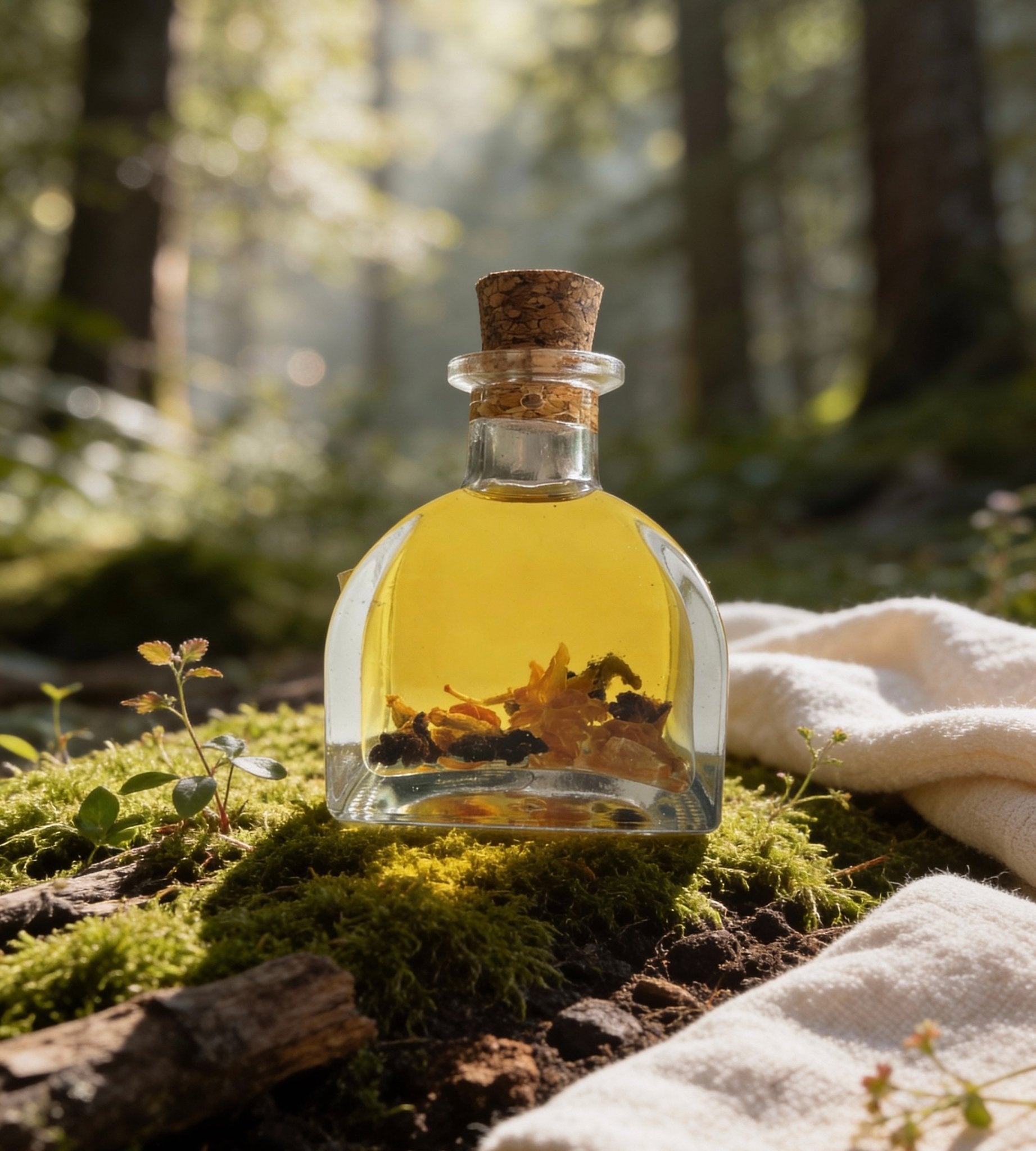 All Purpose Elixir | Organic Body Oil Blend – Body Oil on Brown Living™. SKU: APE-100. Img 2.