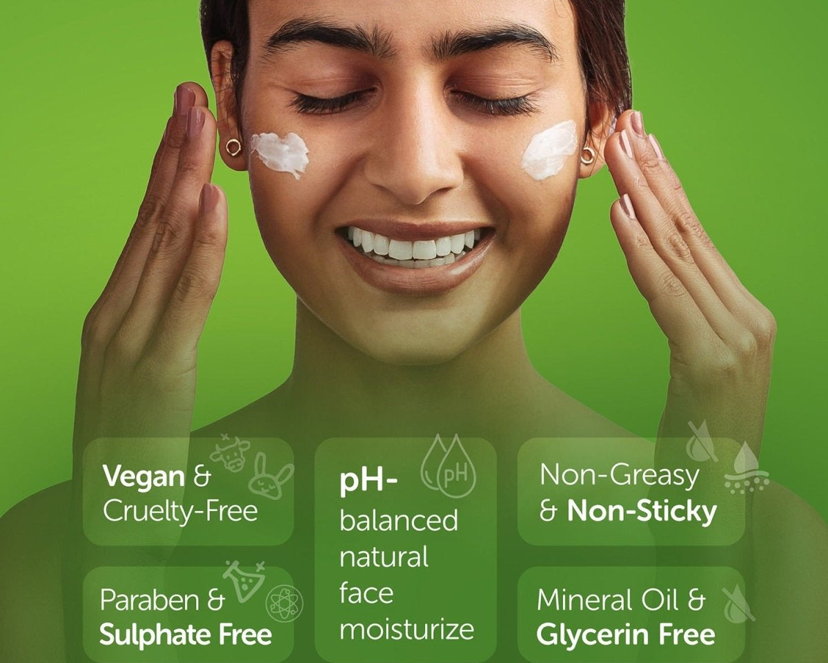 Aloe Face & Body Lotion 100ml | Lightweight & Non Sticky Moisturiser – Face Moisturizer on Brown Living™. SKU: 3BC_AFBL - 1H. Img 2.