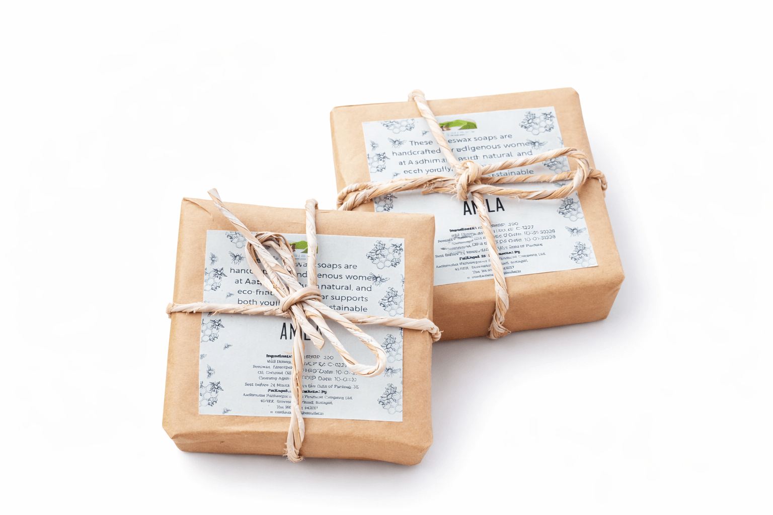 Amla Beeswax Soap | HoneyShield Moisture Bar For Gentle Skin Care – Body Soap on Brown Living™. SKU: APPCL-131. Img 4.