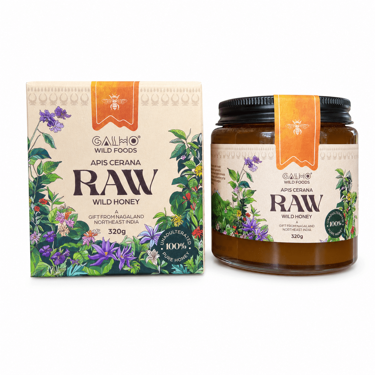 Apis Cerana Wild Banana Honey | Raw Natural Honey – Honey & Syrups on Brown Living™. SKU: CWB320g_. Img 2.