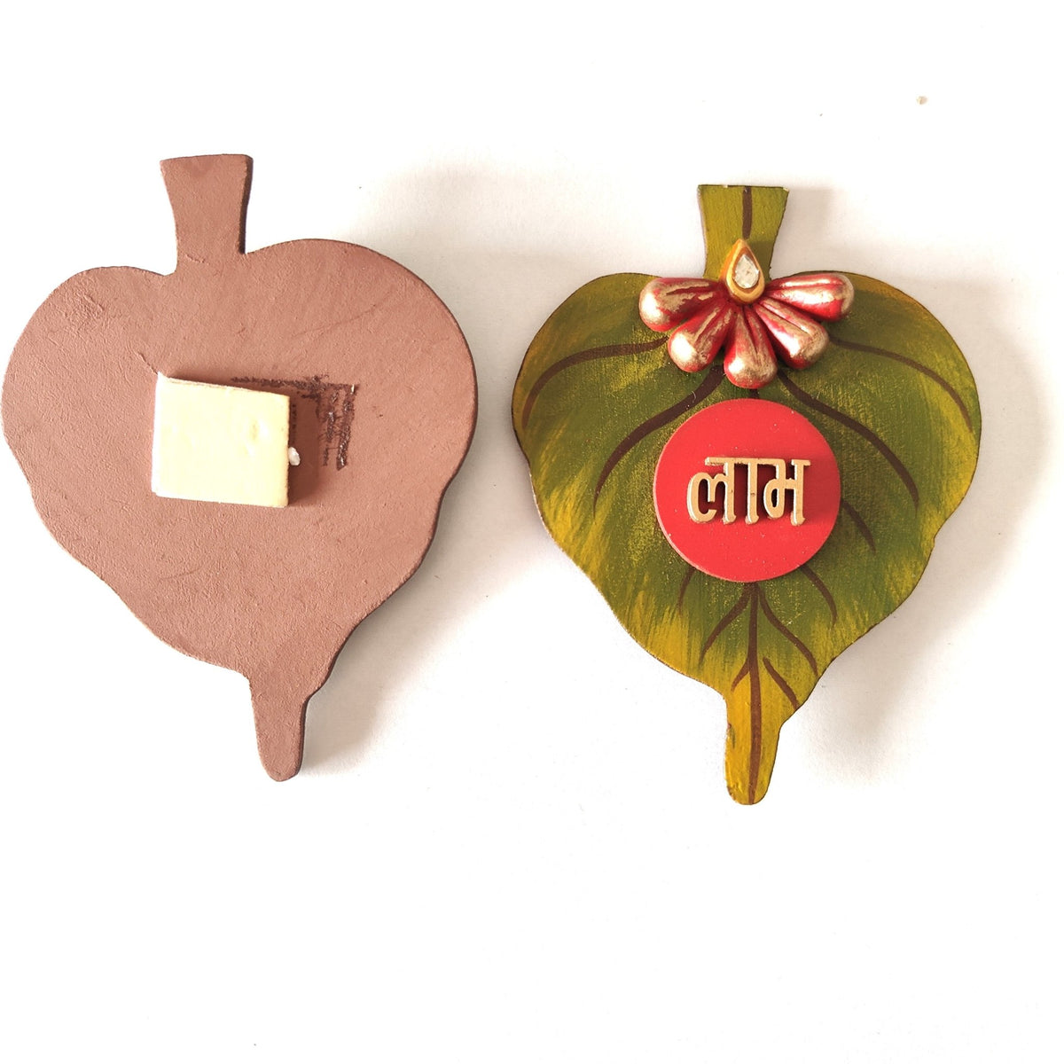 Asopalav Shubh Laabh Wall Sticker Set of 2 | Festive Decor – Home Decor on Brown Living™. SKU: ASL01. Img 3.