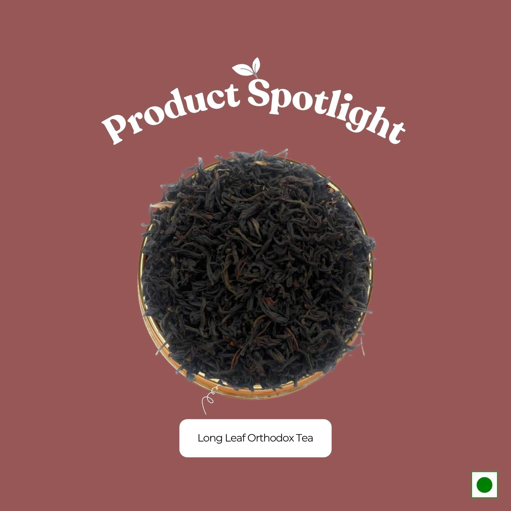 Assam Classic Orthodox Tea – Bold Single-Estate Black Tea – 50g – Tea on Brown Living™. SKU: EGTin50New. Img 2.
