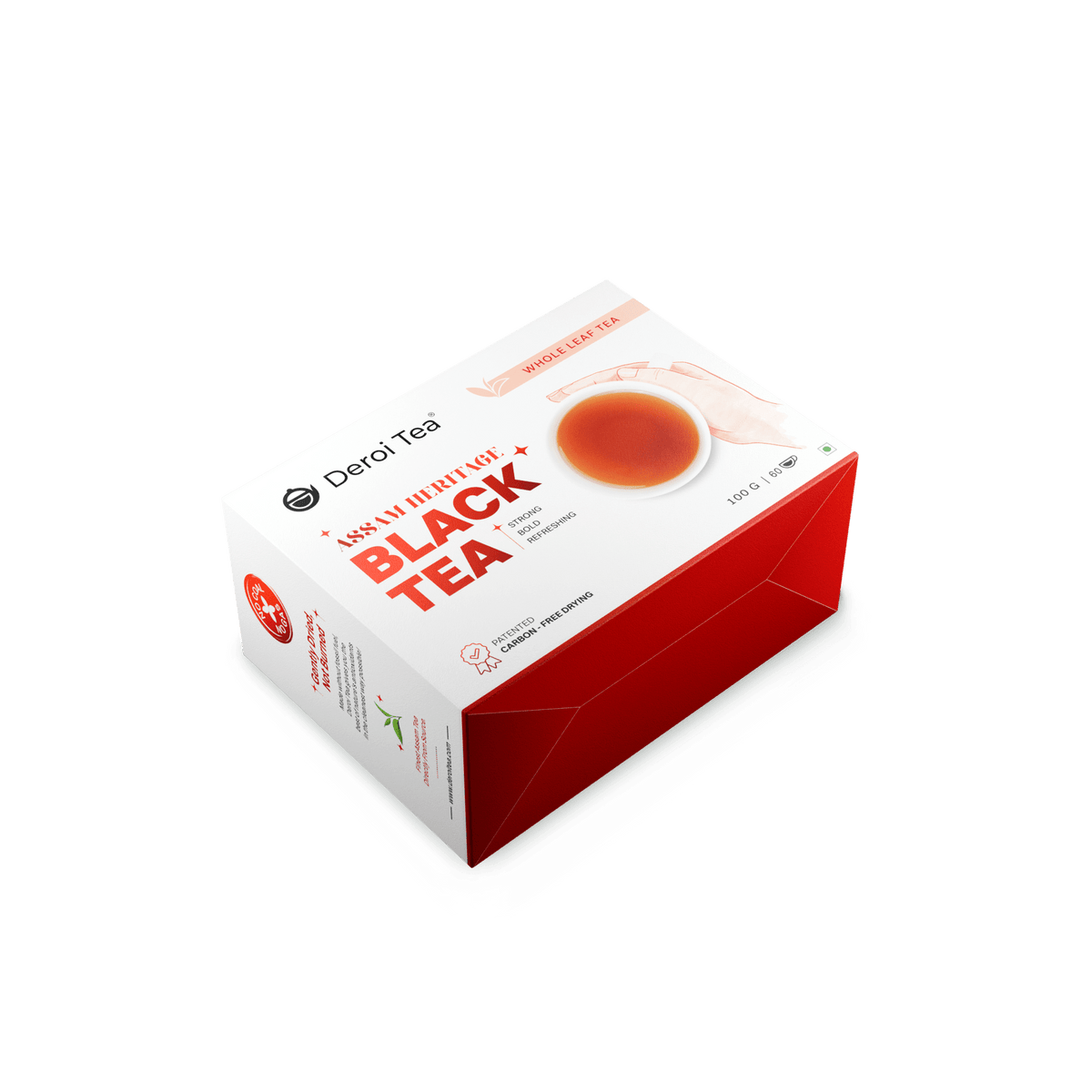 Assam Heritage Black Tea | Assam Tea | Carbon-Free Dried | 100 gm – Tea on Brown Living™. SKU: DTB100. Img 9.