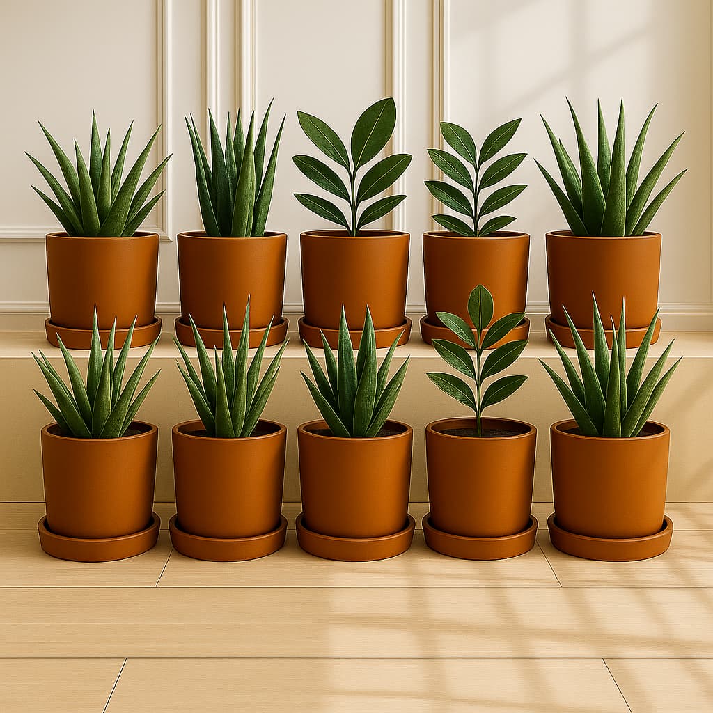 Autumn Planter Small 4 Inch | Handcrafted Decorative Pot – Pots & Planters on Brown Living™. SKU: PL1-10. Img 11.