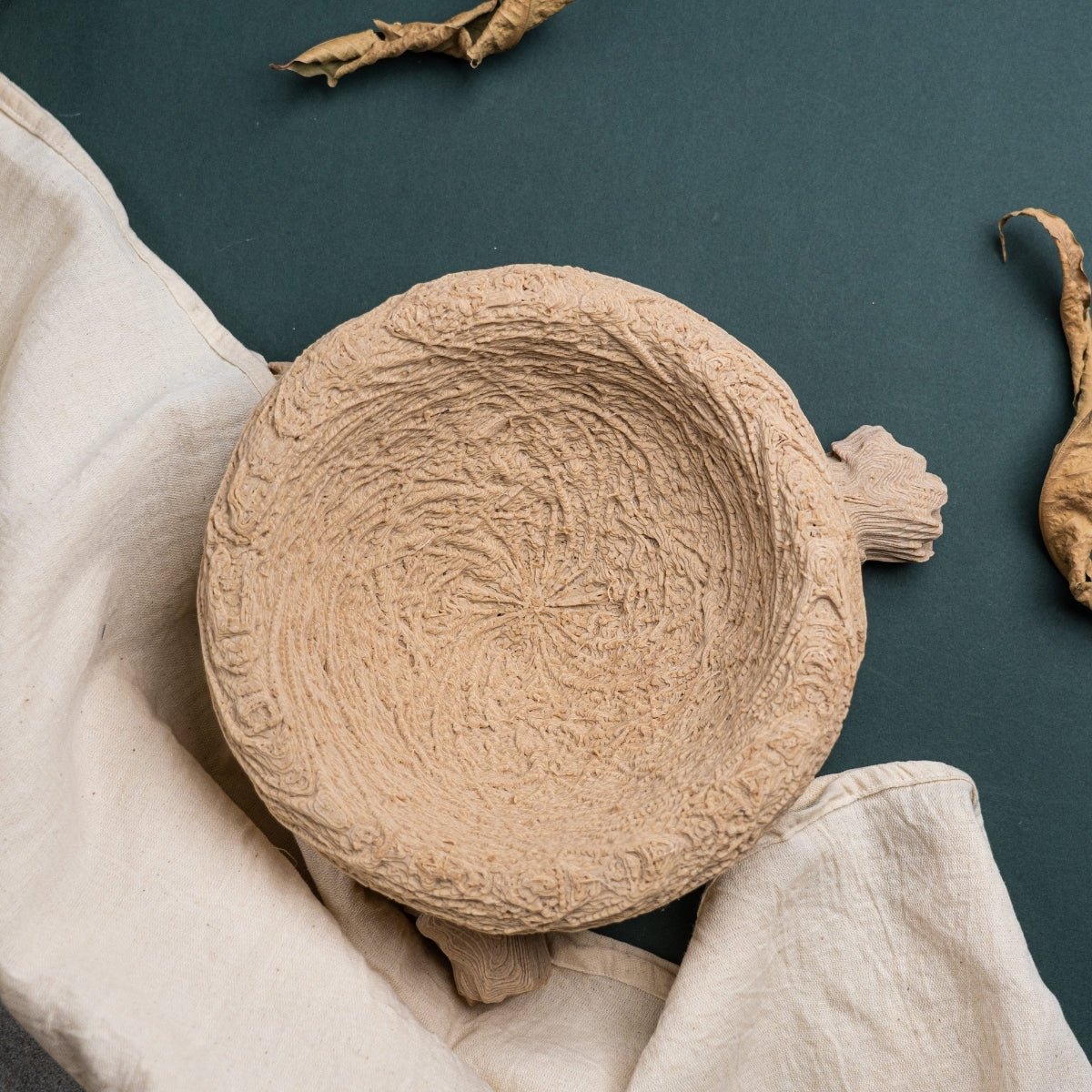 Avifauna Cradle Plant - Based Light Wood Bowl – Home Decor on Brown Living™. SKU: AVCREDPLLWA036. Img 1.