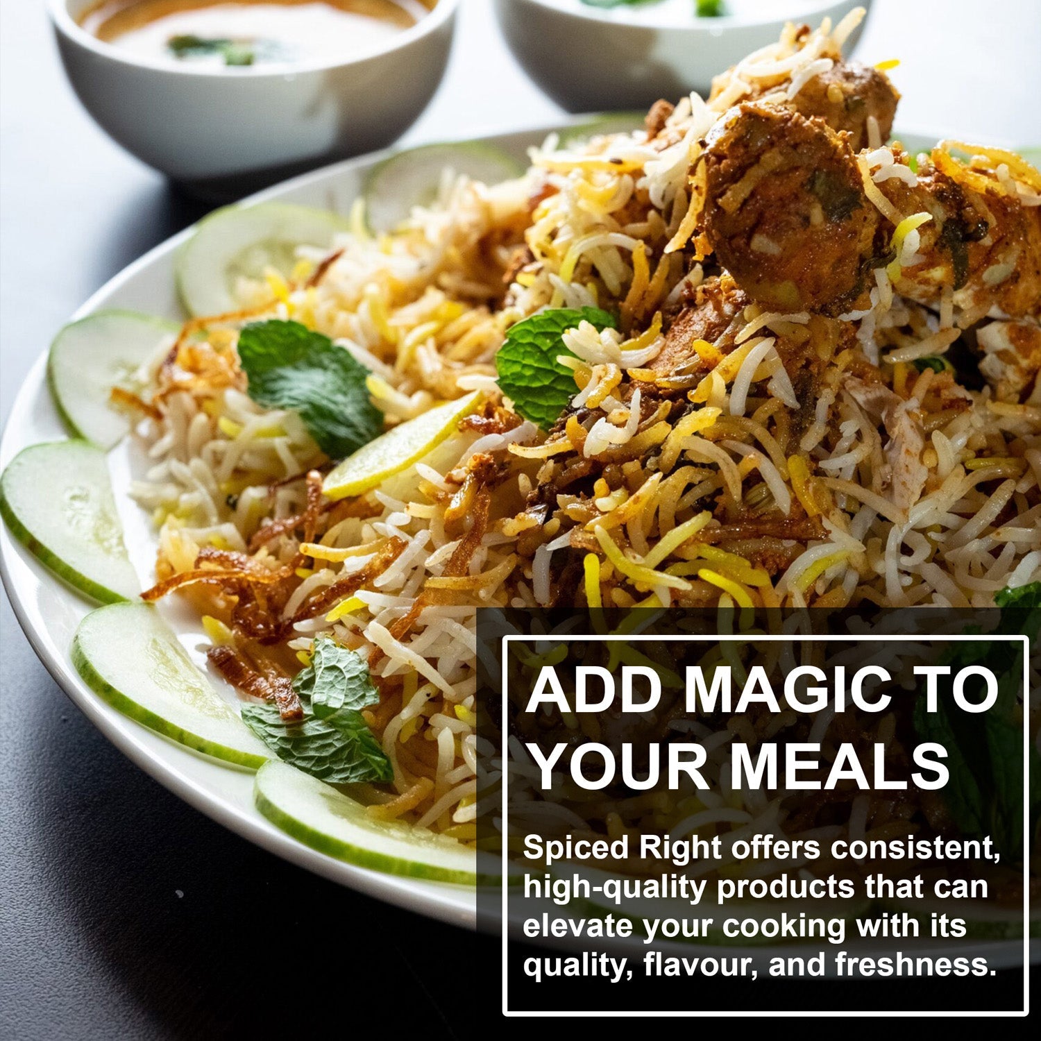 Awadhi Biryani Masala - Lucknowi Blend, No Fillers – Seasonings & Spices on Brown Living™. SKU: SRAB. Img 7.