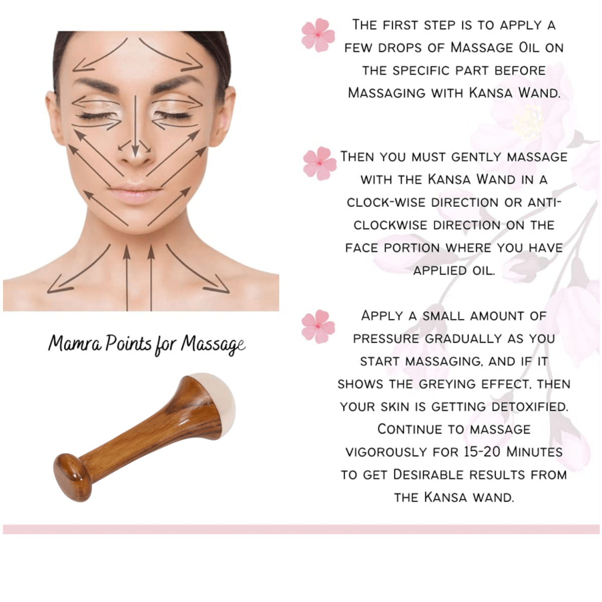 Ayurveda Kansa Wand for Face & Body – Wooden Handle, 4.5 cm – Massager on Brown Living™. SKU: TET42. Img 6.