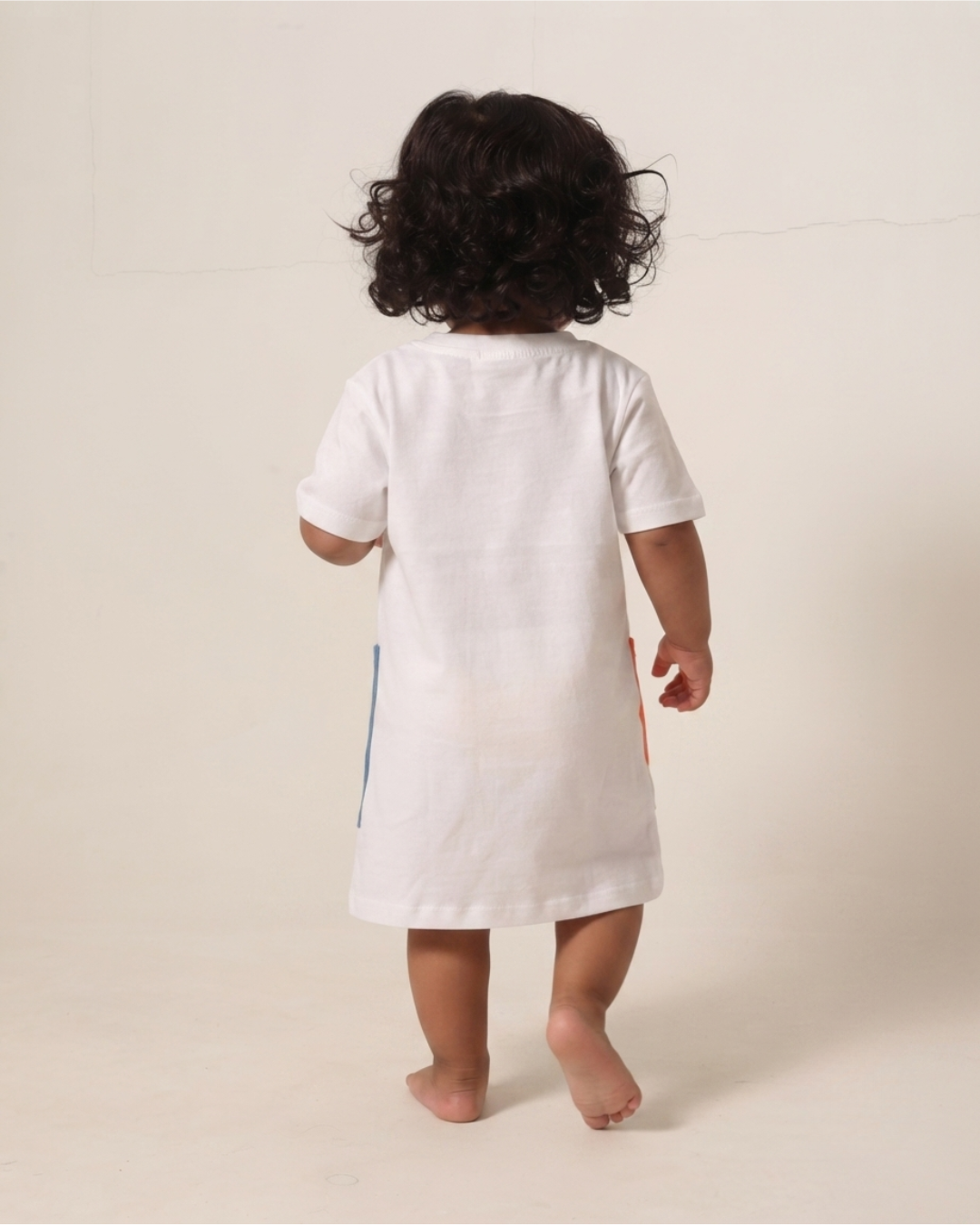 T Dress for Kids | Herbal Dyed Cotton Tee Shirt Dress