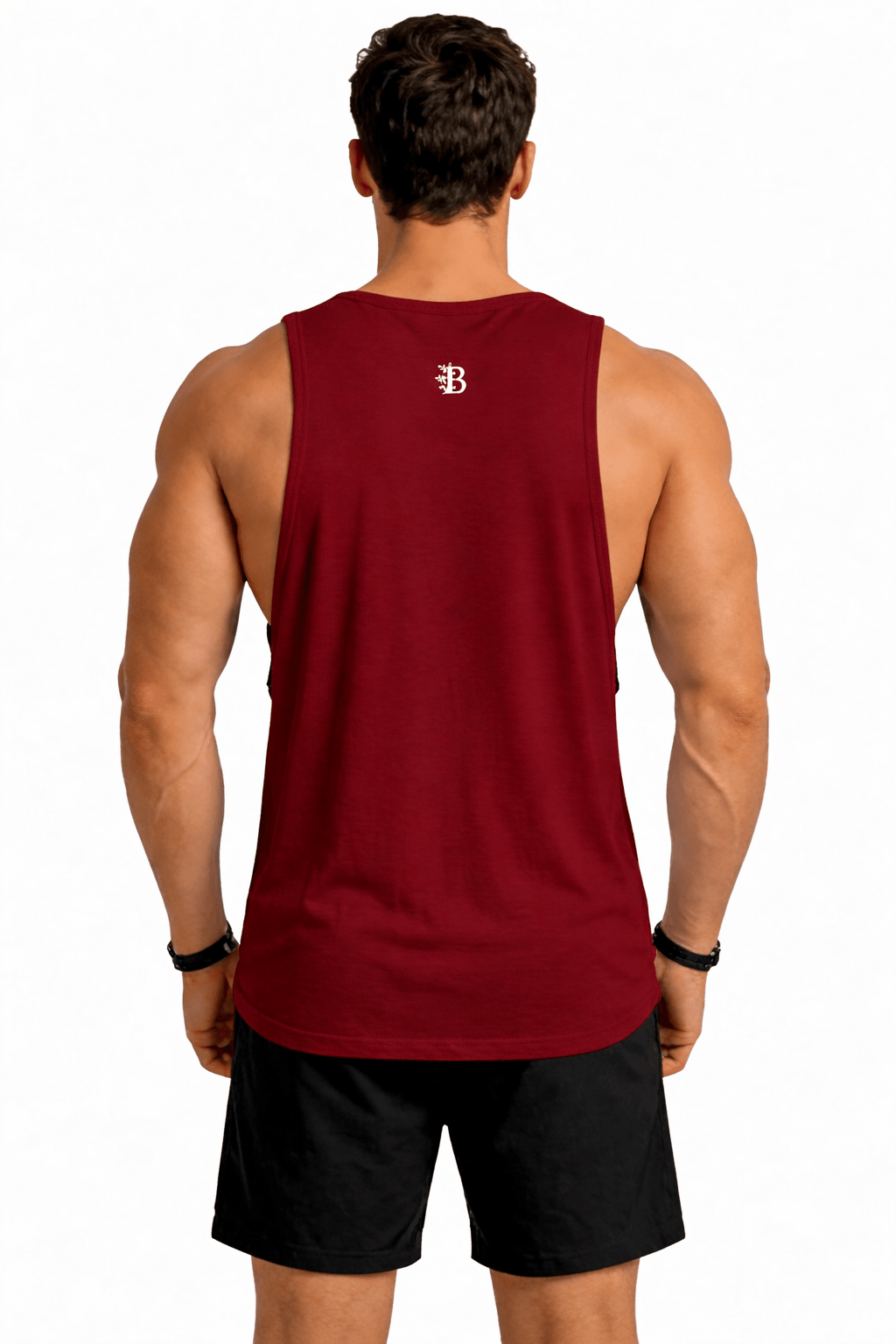 Bamboo Fabric Gen Z Gym Vest For Men Breathable Workout Tank – Mens Vest Coat on Brown Living™. SKU: M-LOSS-GYM-VEST-GRY-M. Img 17.