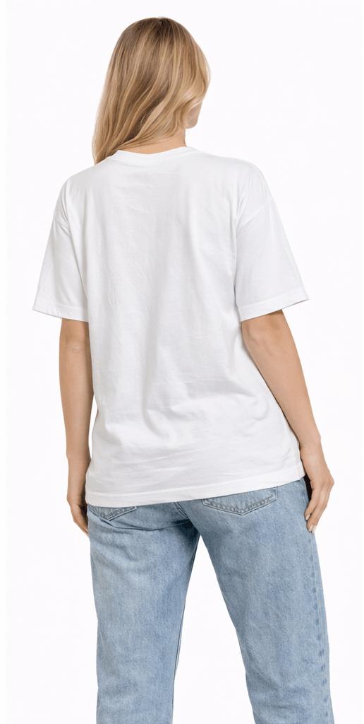 Bamboo Fabric Gen Z Oversized Printed T-Shirt – Soft Streetwear – Womens T-Shirt on Brown Living™. SKU: W-BE-DO-OVERSIZ-BLK-M. Img 16.