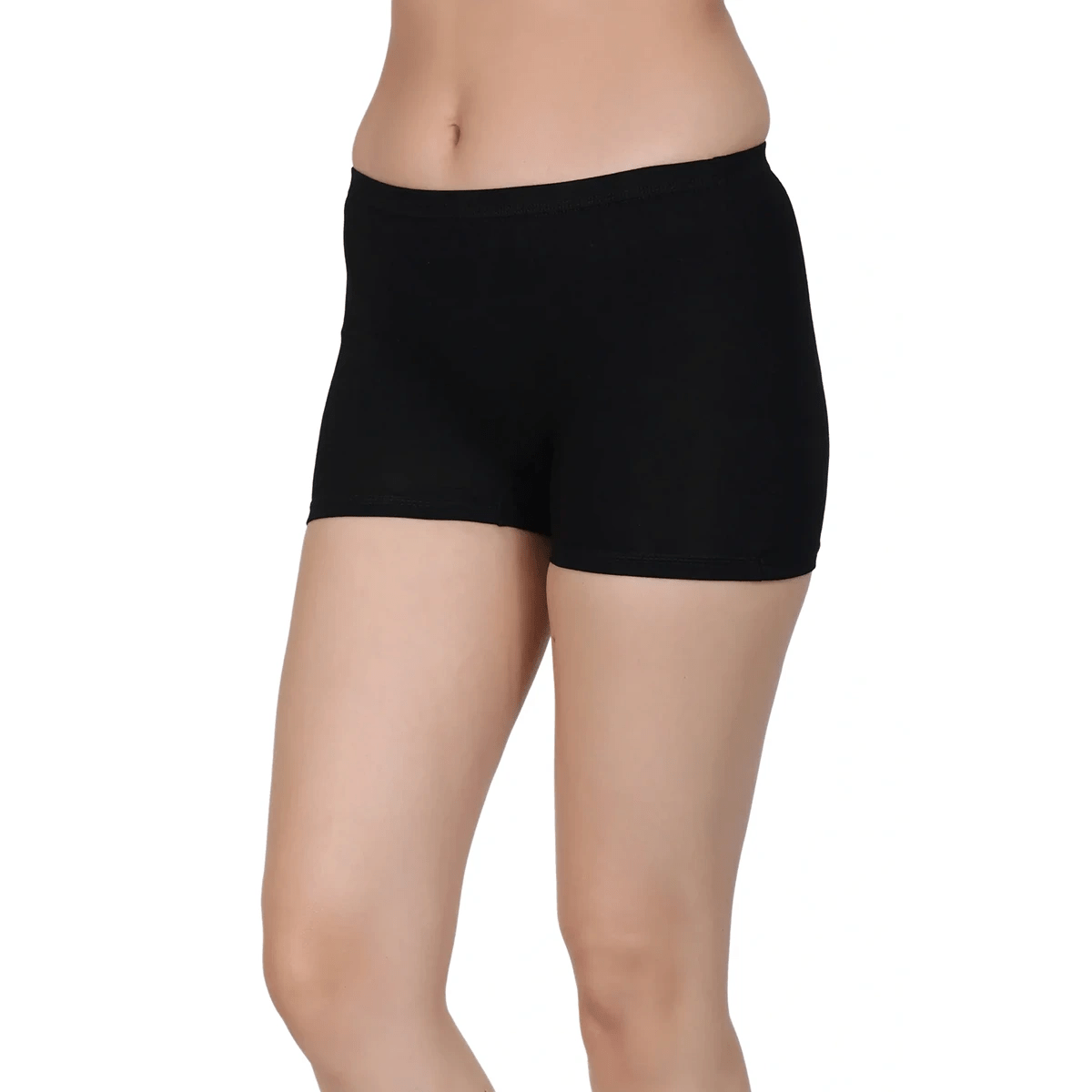 Bamboo Fabric Mid Rise Shorts | Pack of 2 – Womens Shorts on Brown Living™. SKU: BOYS-SHORTY-GRAY-BLK-S. Img 5.