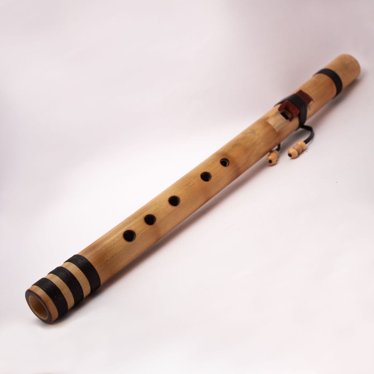 Bamboo Native American Flute – Handmade Musical Instrument – Musical Instruments on Brown Living™. SKU: EGM07. Img 2.