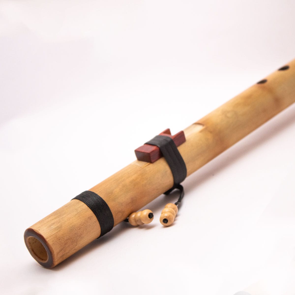 Bamboo Native American Flute – Handmade Musical Instrument – Musical Instruments on Brown Living™. SKU: EGM07. Img 3.