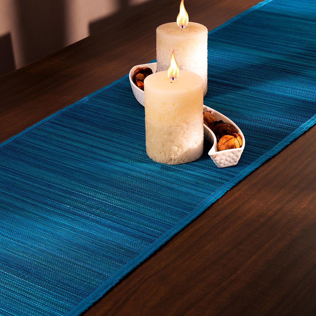 Bamboo Plain Table Runner – Table Linens on Brown Living™. SKU: BAPRUN030F. Img 7.