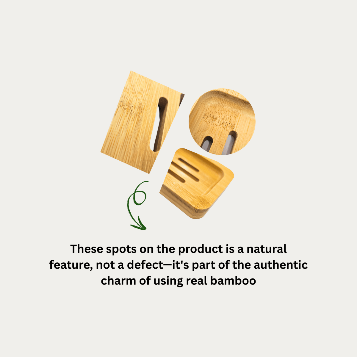 Bamboo Soap Holder: Sustainable Style for Everyday Use – Bath Accessories by OIKO available on Brown Living™. . SKU: BA/SO/P1. Img 6.
