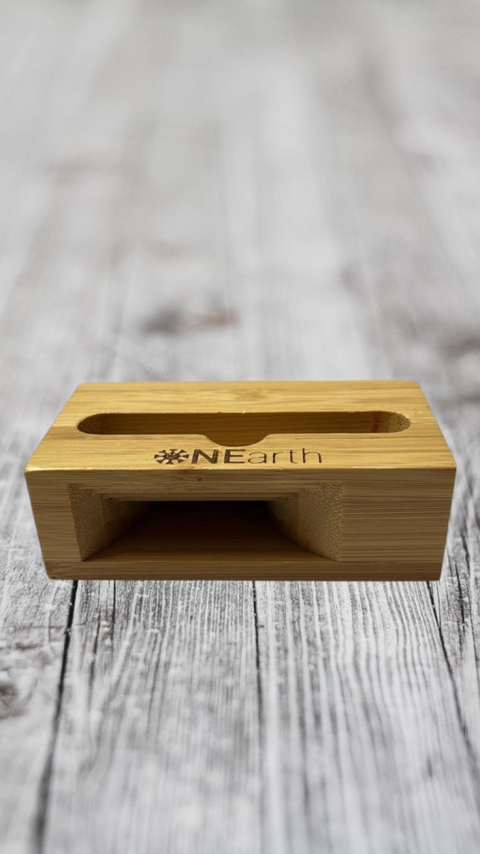 Bamboo Sound Amplifier – Desk Accessories by ONEarth available on Brown Living™. Rectangle . SKU: OEP542a. Img 6.