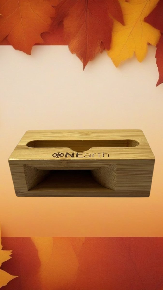 Bamboo Sound Amplifier – Desk Accessories by ONEarth available on Brown Living™. Rectangle . SKU: OEP542a. Img 5.