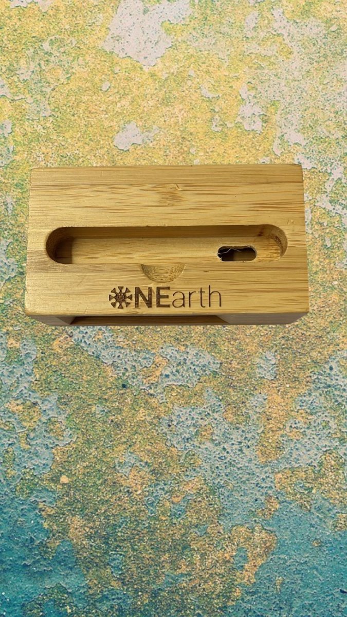 Bamboo Sound Amplifier – Desk Accessories by ONEarth available on Brown Living™. Round . SKU: OEP265. Img 4.
