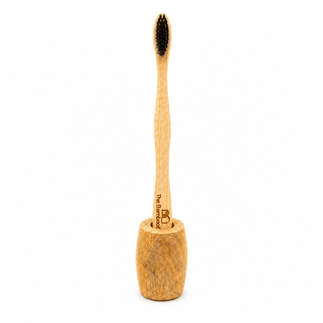 Bamboo Toothbrush | Charcoal Bristles | BPA free | Eco Friendly – Tooth Brush on Brown Living™. SKU: TBB-16-V2. Img 5.