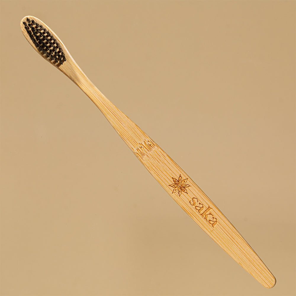Bamboogie Toothbrush | Eco - Friendly Bamboo Toothbrush | 1 pc | Verified Sustainable by Brown Living™