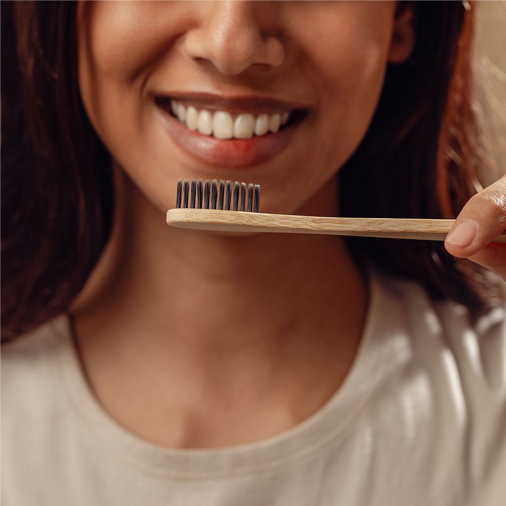 Bamboogie Toothbrush | Eco - Friendly Bamboo Toothbrush | 1 pc | Verified Sustainable by Brown Living™