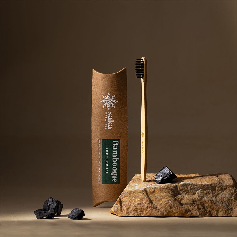 Bamboogie Toothbrush | Eco - Friendly Bamboo Toothbrush | 1 pc | Verified Sustainable by Brown Living™