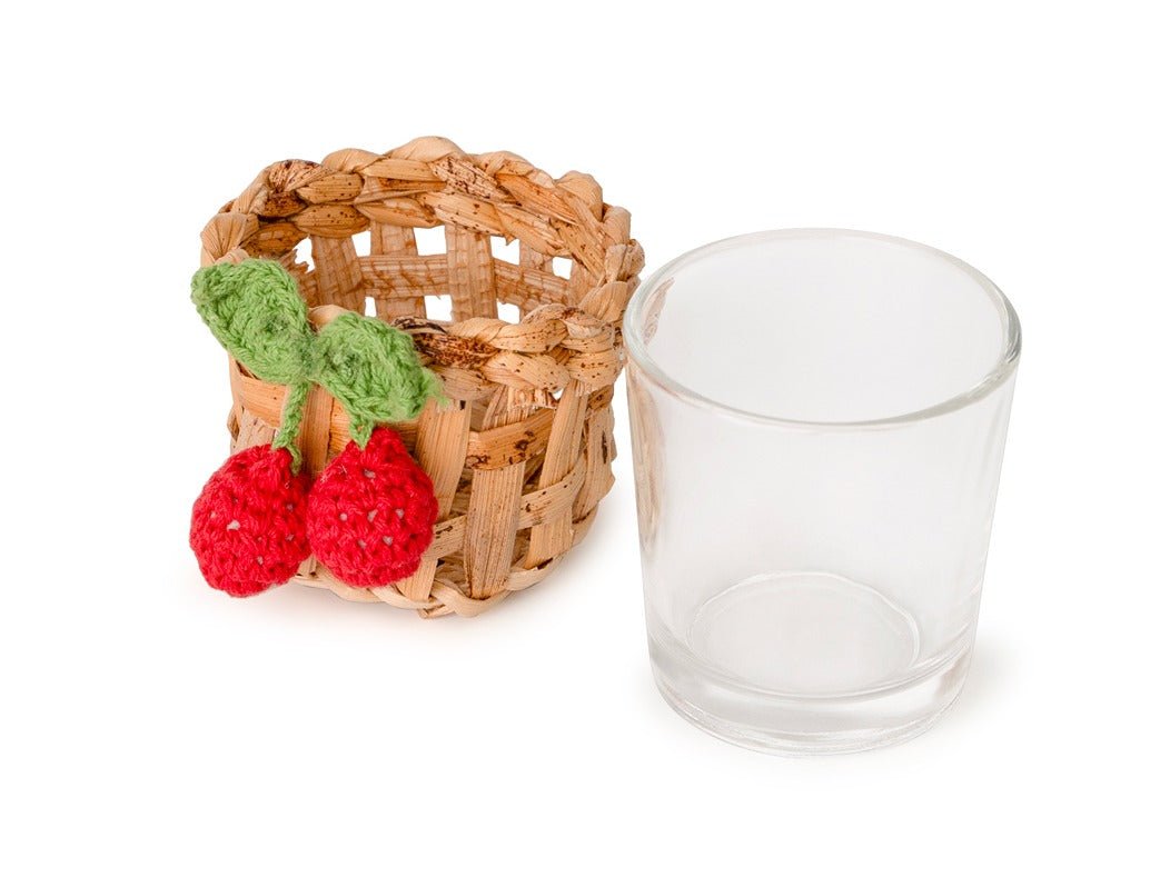 Banana Bark & Crochet Joy Tea Light Holder | Set of 3 – Home Decor on Brown Living™. SKU: TL-1050. Img 9.