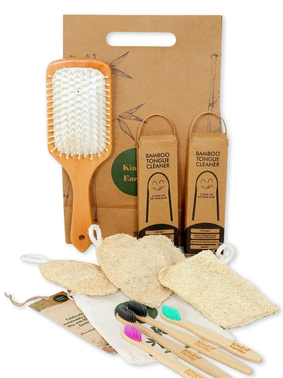 Bath & Oral Care Gift Hamper – Gift Hampers on Brown Living™. SKU: KOE021-FP2. Img 1.