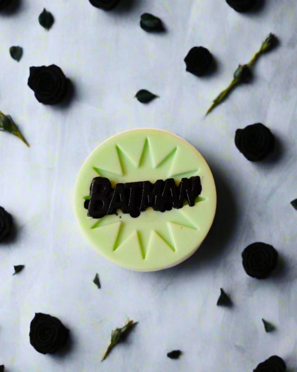 Batman - Goat Milk Shea Butter Soap Bar – Body Soap by Sobek Naturals available on Brown Living™. . SKU: SOB - SOAP - 41. Img 1.