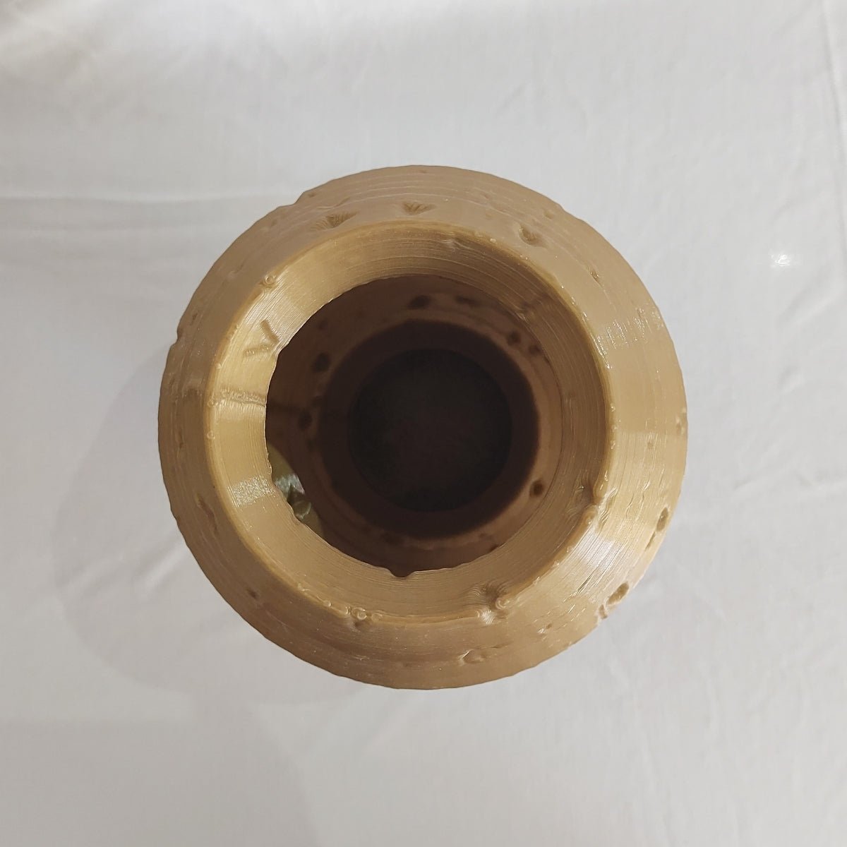 Battered Relic Plant - Based Exotic Bronze Vase – Home Decor on Brown Living™. SKU: BAREEDPLEBA087. Img 2.