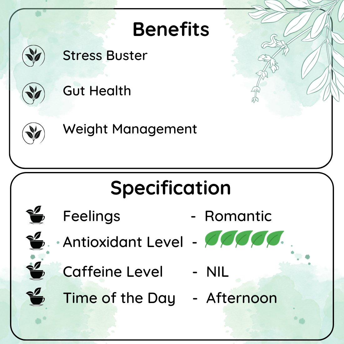 BEAUTEA - China Baby Rose Buds Decaf Tisane - 50 g | Verified Sustainable by Brown Living™