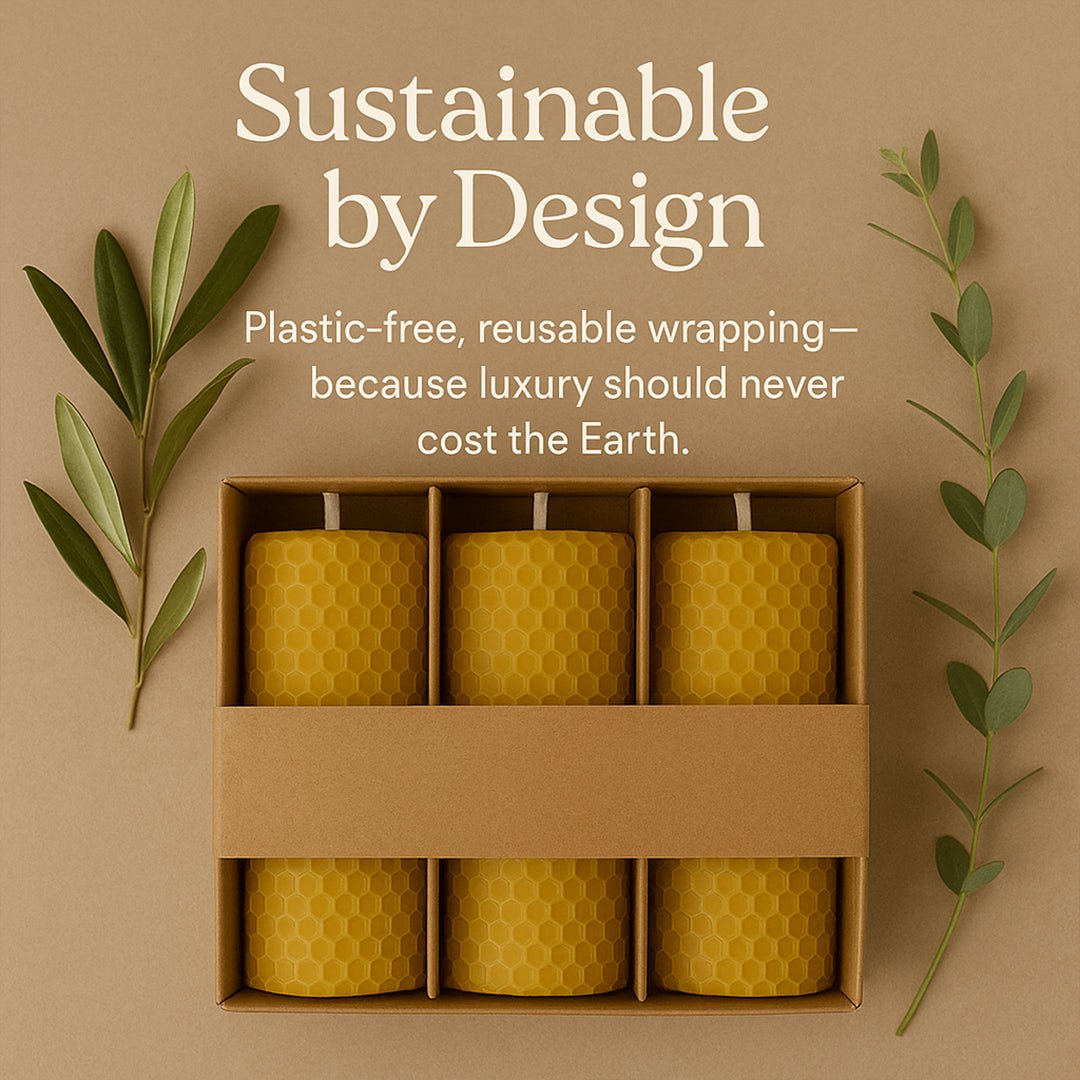 BEE Happy | Inspirational Candle (pack of 3) – Candles & Fragrances on Brown Living™. SKU: pnhpl - beesCandle - 02. Img 6.