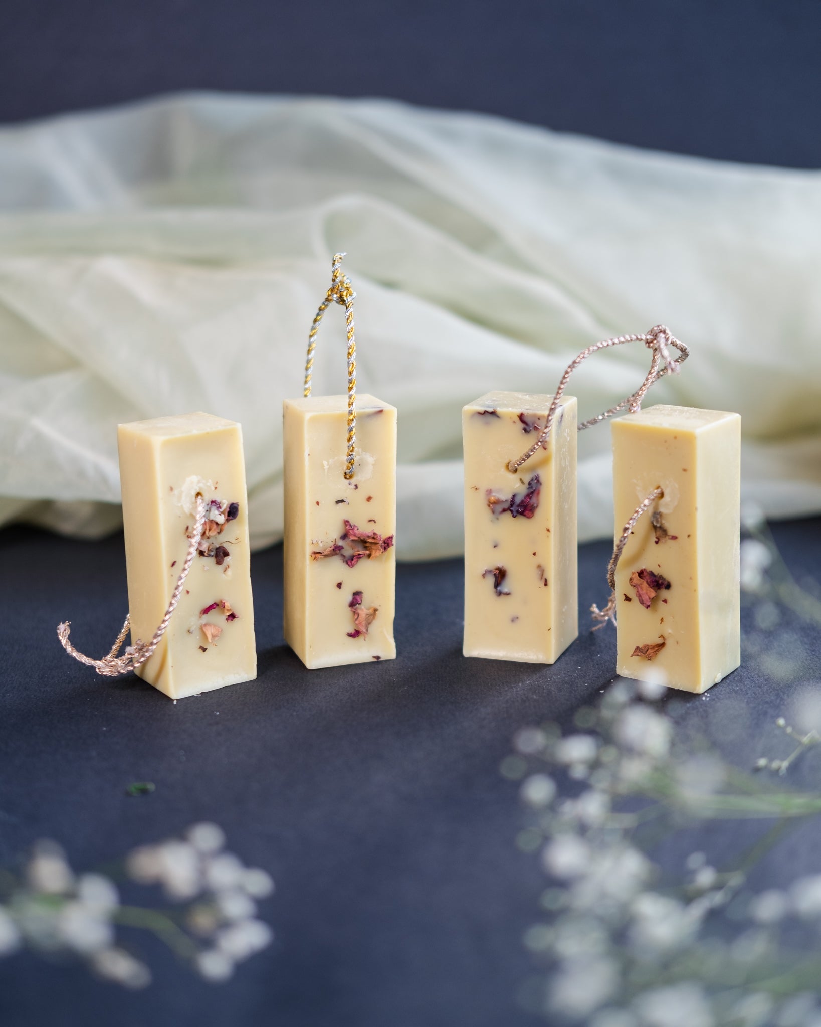 Beeswax Scented Wax Tablets - Set of 4 – Candles & Fragrances on Brown Living™. SKU: SN1175. Img 4.