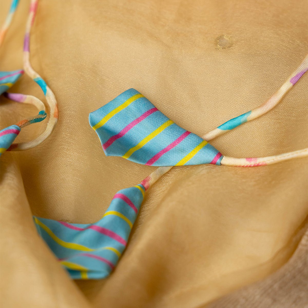 Belle Printed Potli Bag | Elegant Drawstring Pouch – Handbags on Brown Living™. SKU: AM-POT-Belle. Img 3.