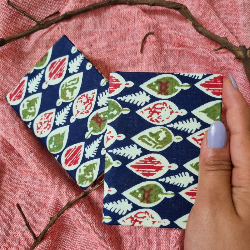 Bhaag- Upcycled Handloom Fabric-Pocket Diary | Verified Sustainable Notebooks & Notepads on Brown Living™