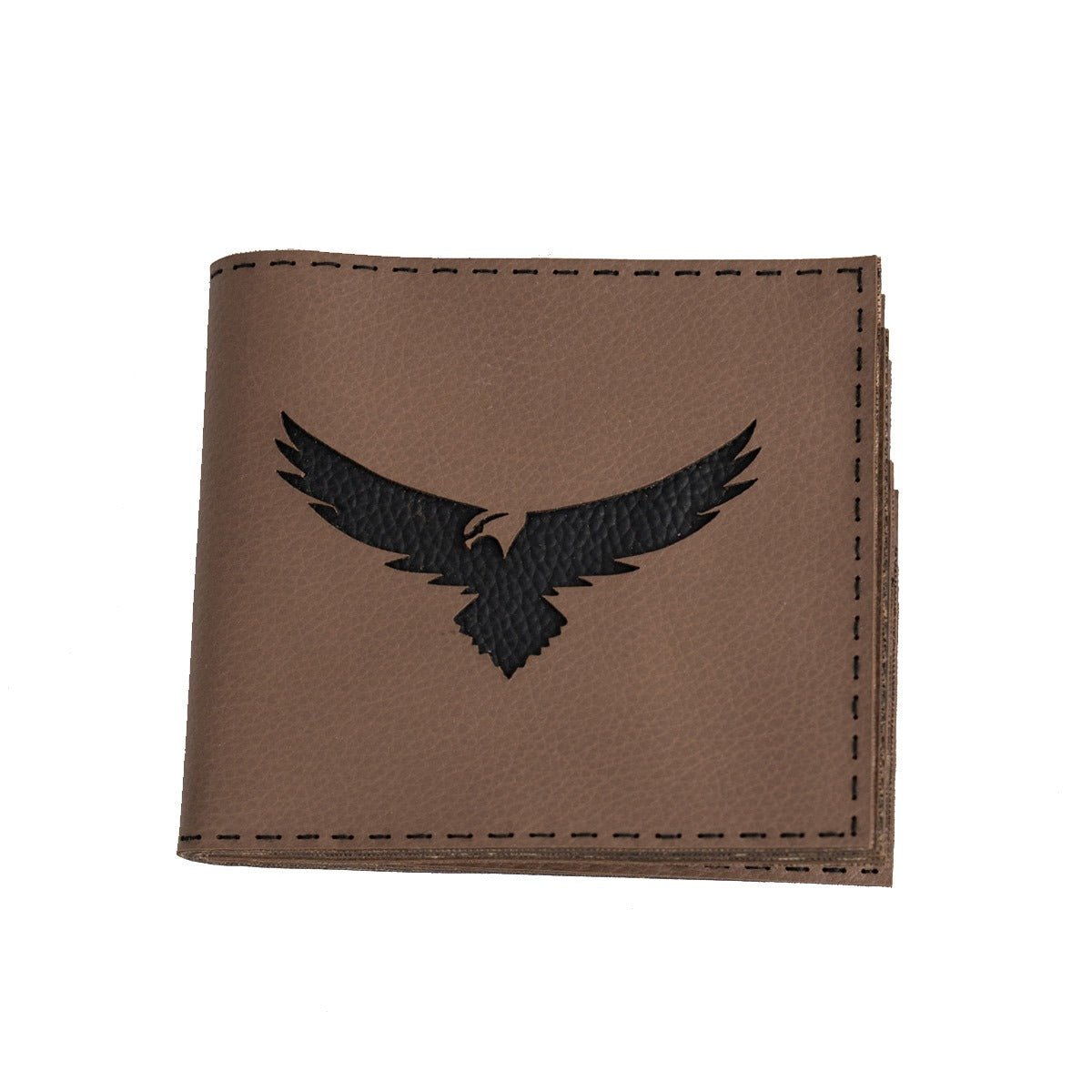 Bird Embellished Designer Wallet – Crafted from Upcycled Fabric – Mens Wallet on Brown Living™. SKU: W0012. Img 1.
