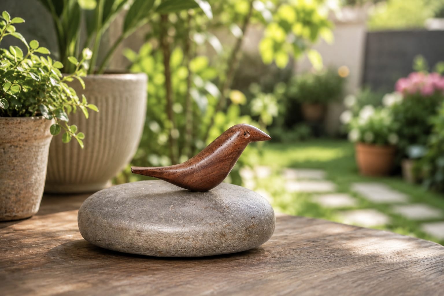 Bird Paper Weight | Handmade Decorative Desk Paperweight – Stationary on Brown Living™. SKU: BPW. Img 2.