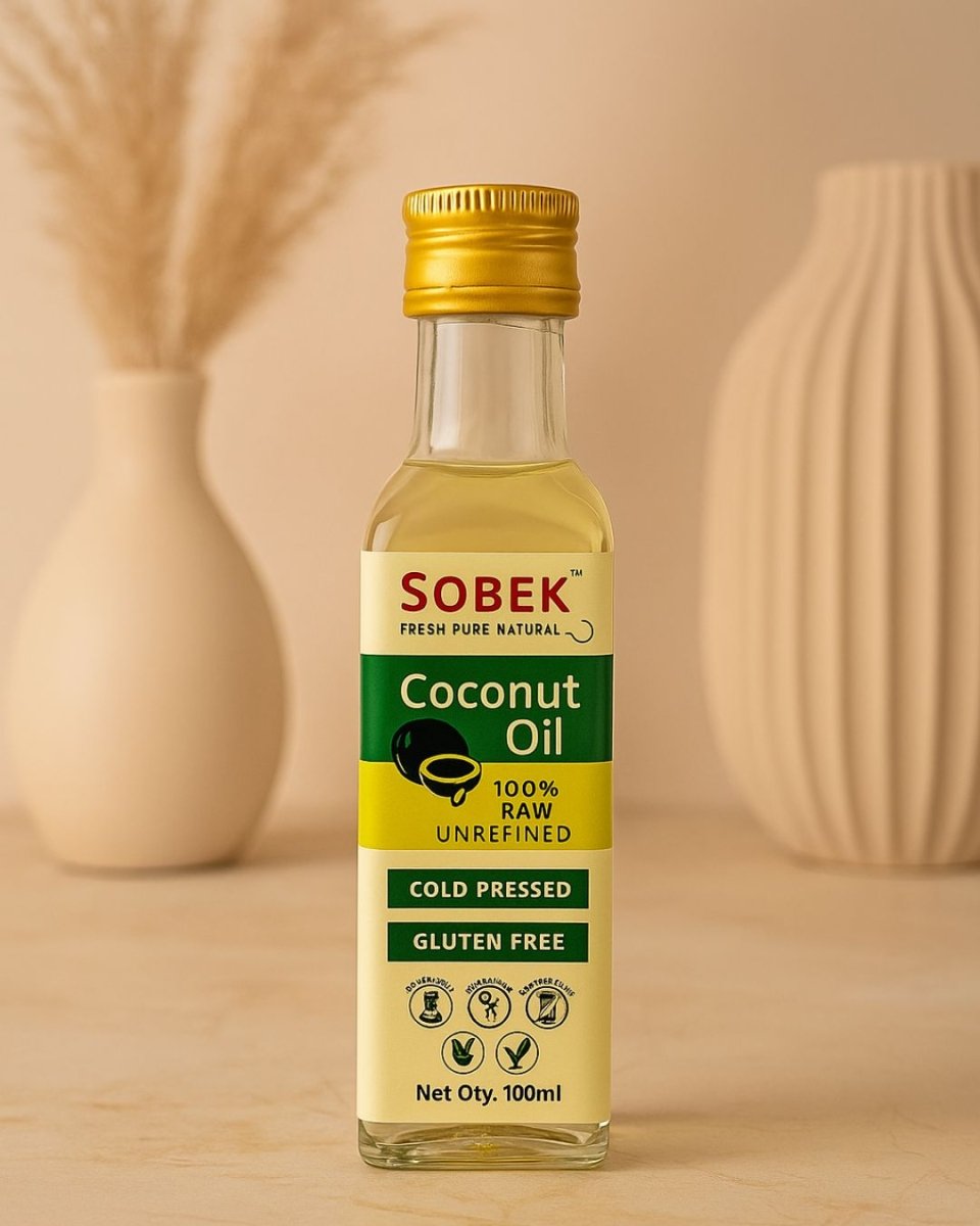 Black Seed Kalonji Cold Pressed Oil 100 ml – Hair Oil by Sobek Naturals available on Brown Living™. Coconut Oil . SKU: SOB - OIL - 2. Img 9.