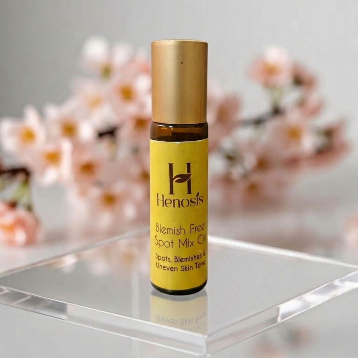 Blemish Control Spot Oil | Targeted Treatment for Clear Skin – After Shave Mist on Brown Living™. SKU: HEN-SPOT-001. Img 1.