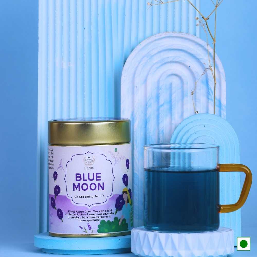 Blue Moon Butterfly Pea & Lavender Tea – Liver Detox & Digestion– 50g – Tea on Brown Living™. SKU: BMTin50New. Img 9.