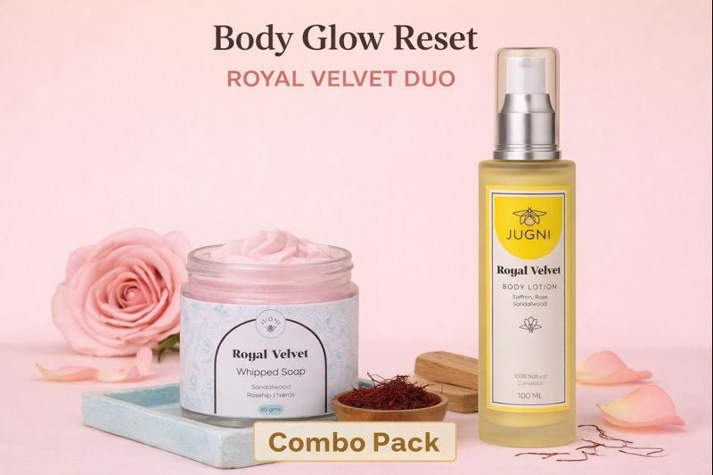 Body Glow Reset — Royal Velvet Duo | Luxe Body Care Set – Skin Care on Brown Living™. SKU: BGR-RV-01. Img 4.